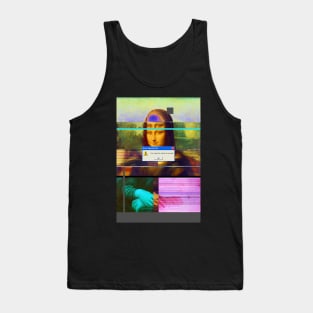 Mona.Lisa_corrupt Tank Top